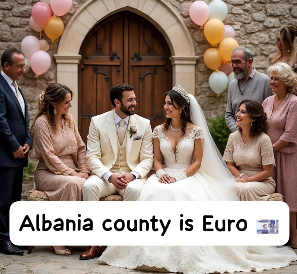 Albania visa application process illustration showing travel documents, passport, and flight concept